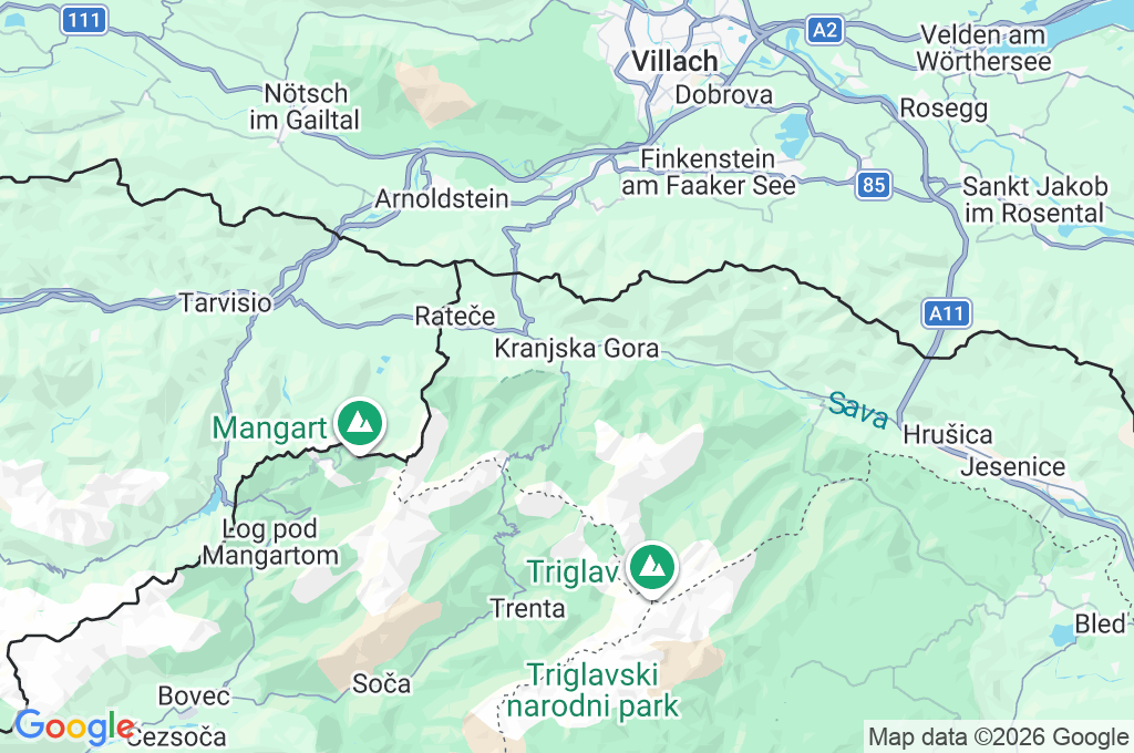 Lake Jasna Area Map