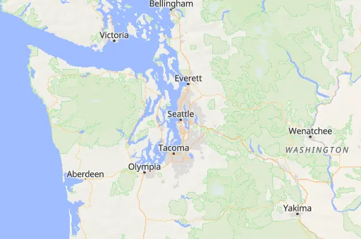 Map of King County