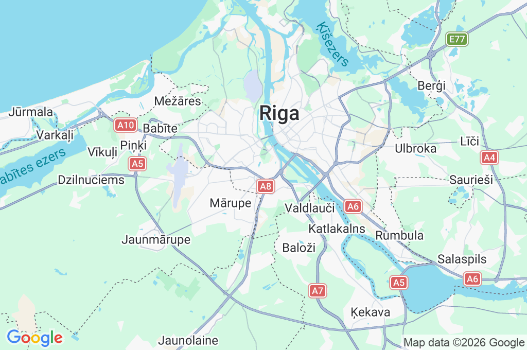 Children's Clinical University Hospital Area Map
