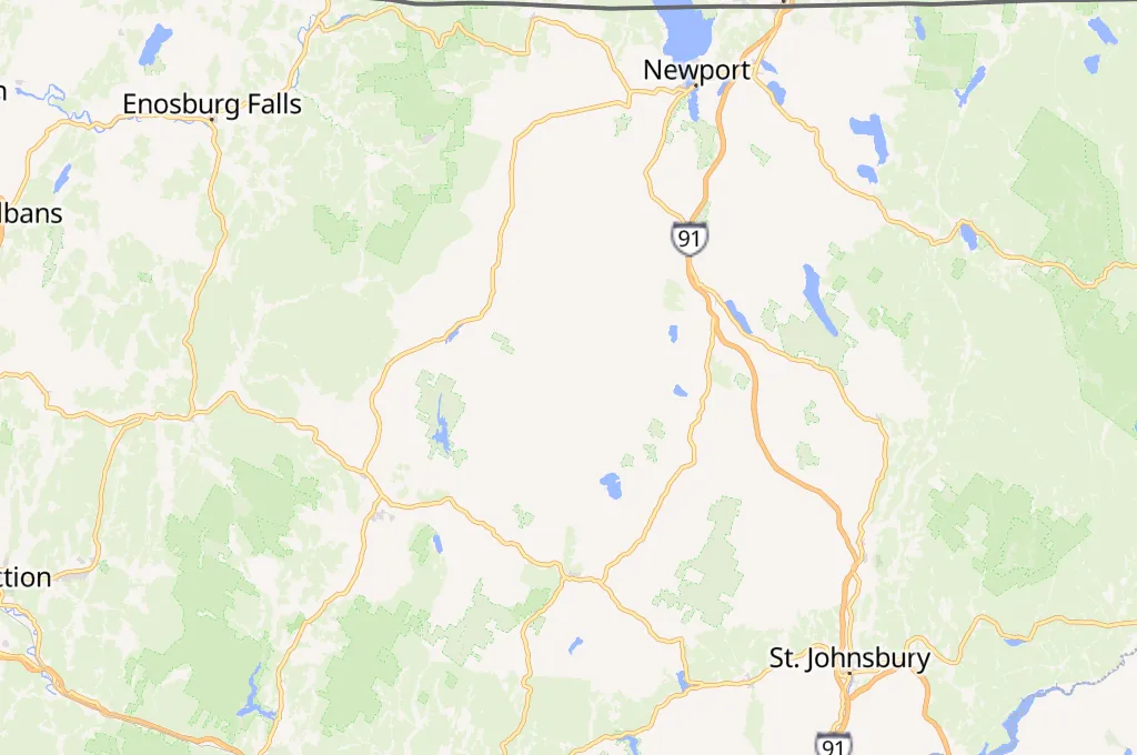 Craftsbury Outdoor Center Area Map Craftsbury Outdoor Center Area Map