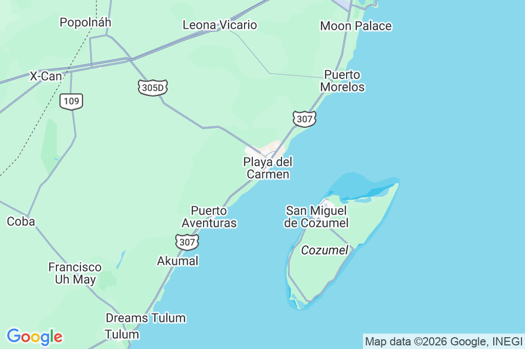 Viva Azteca by Wyndham Area Map