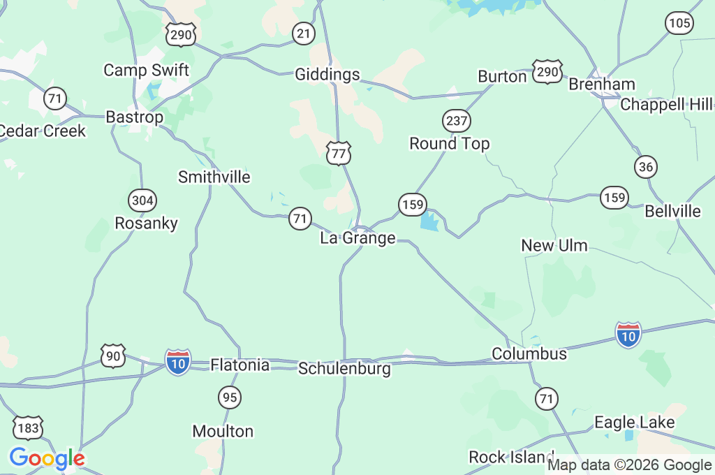 La Grange Area Map