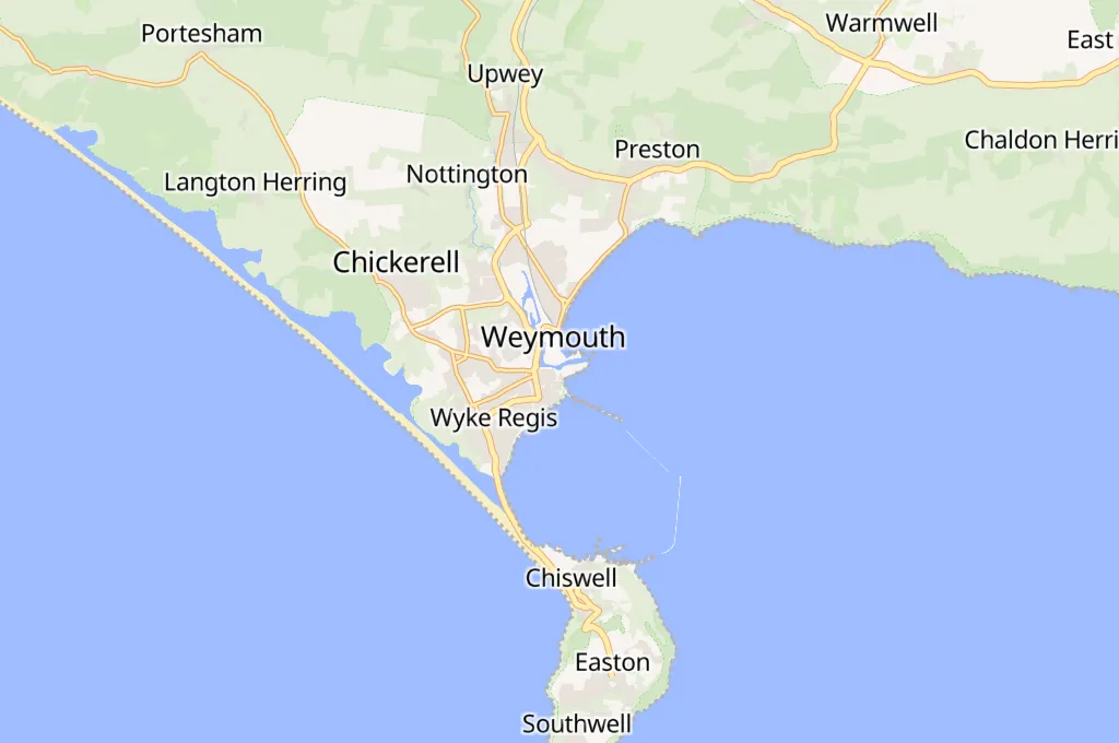 Weymouth Harbour Area Map Weymouth Harbour Area Map