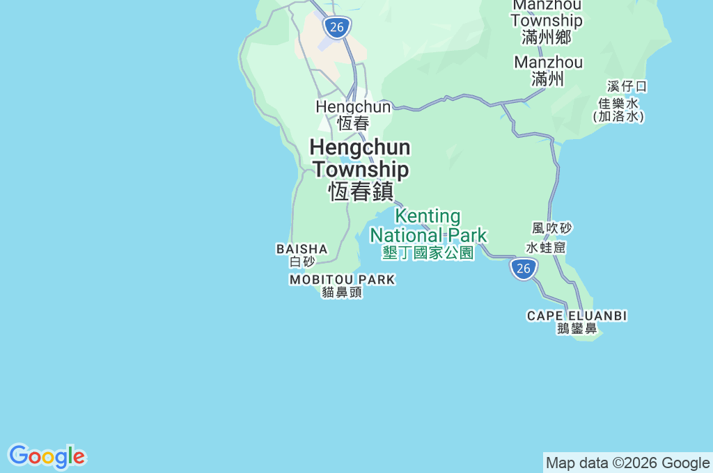 Houbihu Area Map Houbihu Area Map