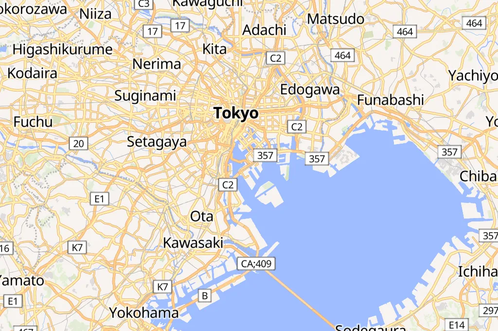 Ariake Junction Area Map
