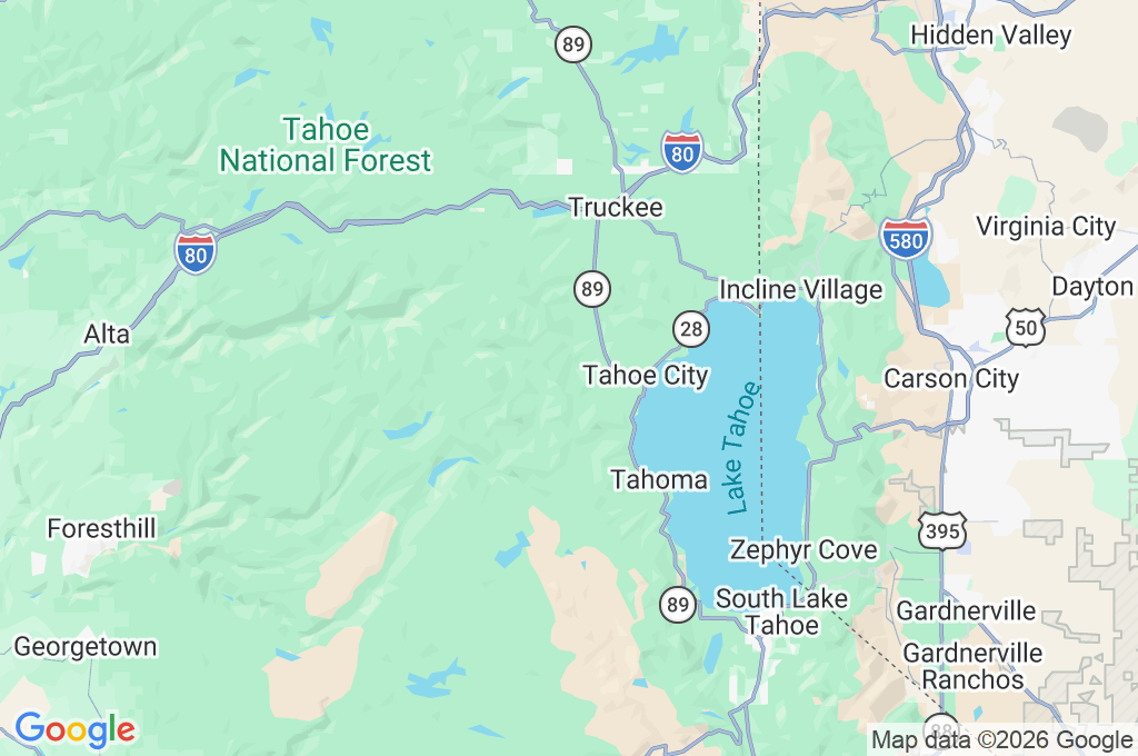 Alpine Lodge Area Map