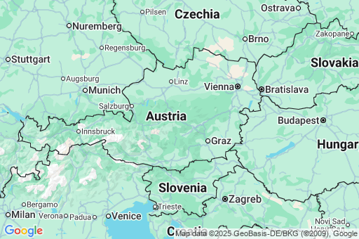 Map of Austria