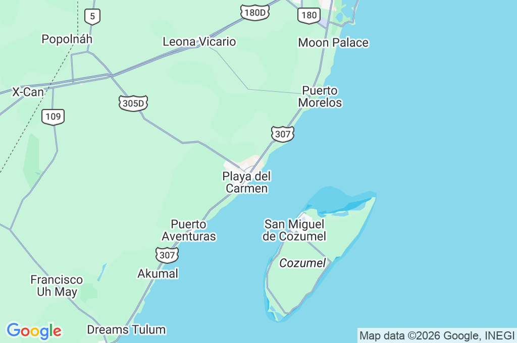 The Royal Haciendas Area Map