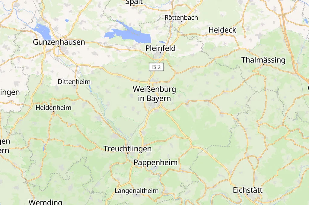 Altes Rathaus Area Map