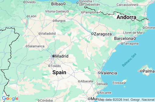 Map of Castile-La Mancha