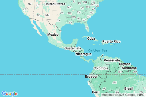 Map of Guatemala