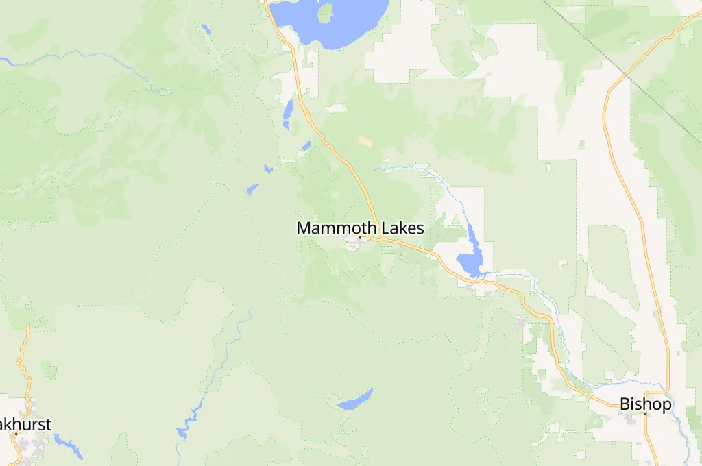 The Village at Mammoth Area Map The Village at Mammoth Area Map