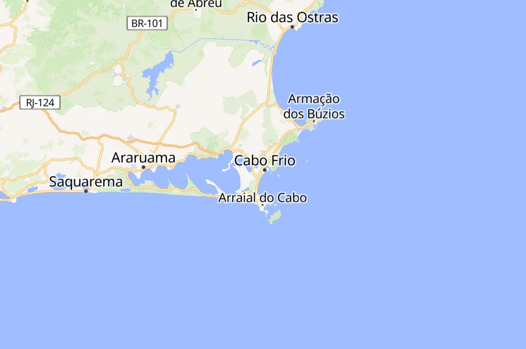 Praia do Forte Area Map Praia do Forte Area Map