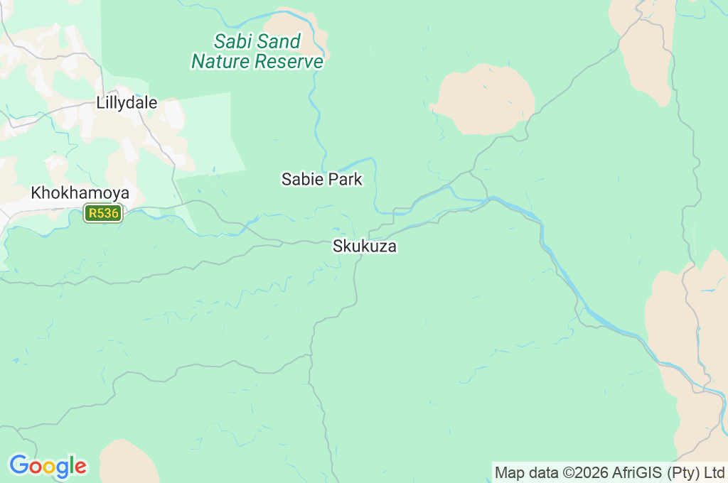 Kruger Shalati Area Map Kruger Shalati Area Map