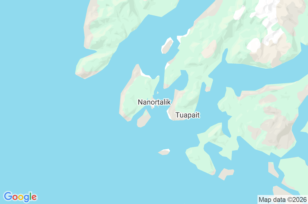 Nanortalik Area Map
