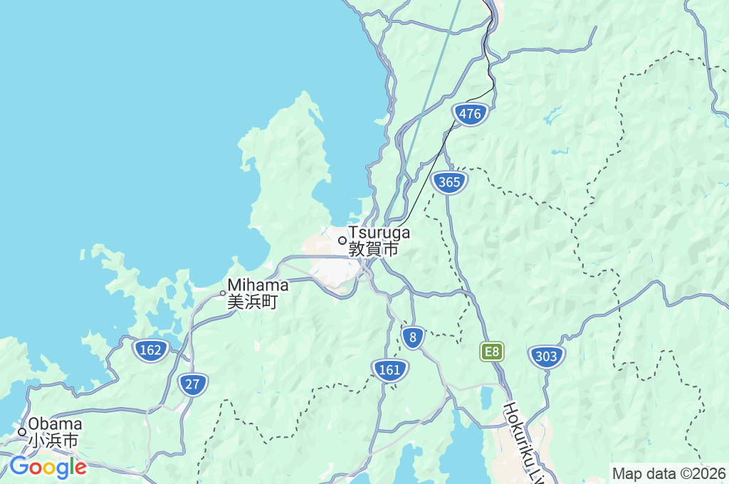 Tsuruga Station Area Map Tsuruga Station Area Map