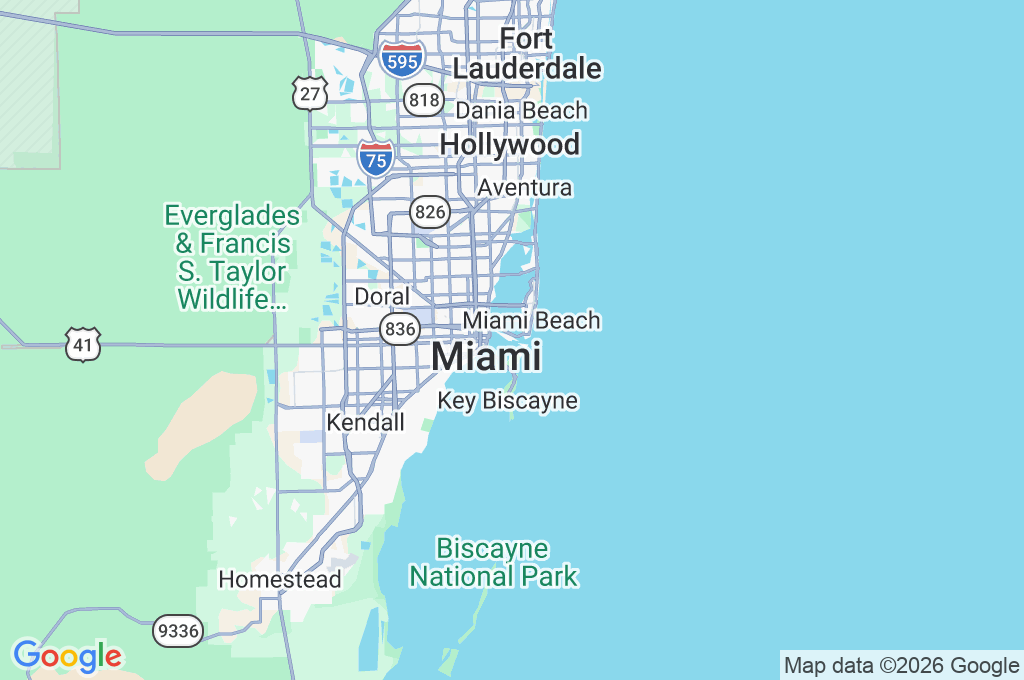 PortMiami Area Map