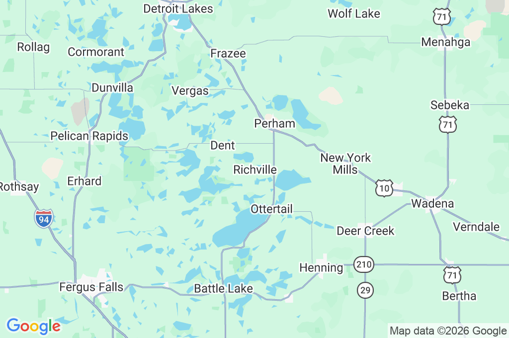 Richville Area Map Richville Area Map