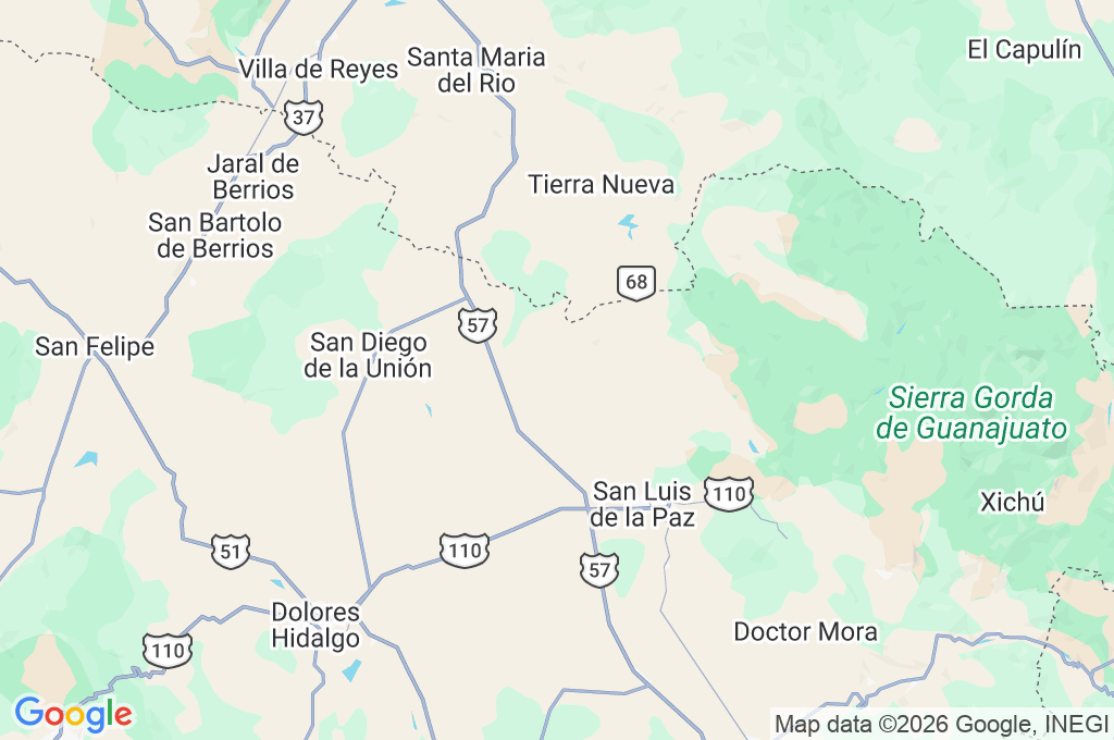 Rancho La Onza Area Map Rancho La Onza Area Map