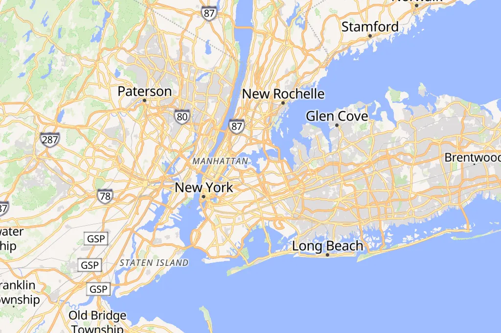 LaGuardia Airport Area Map