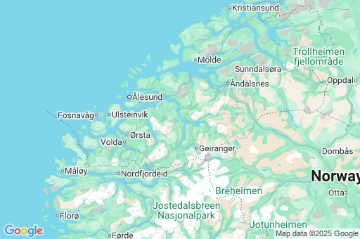 Map of Stranda