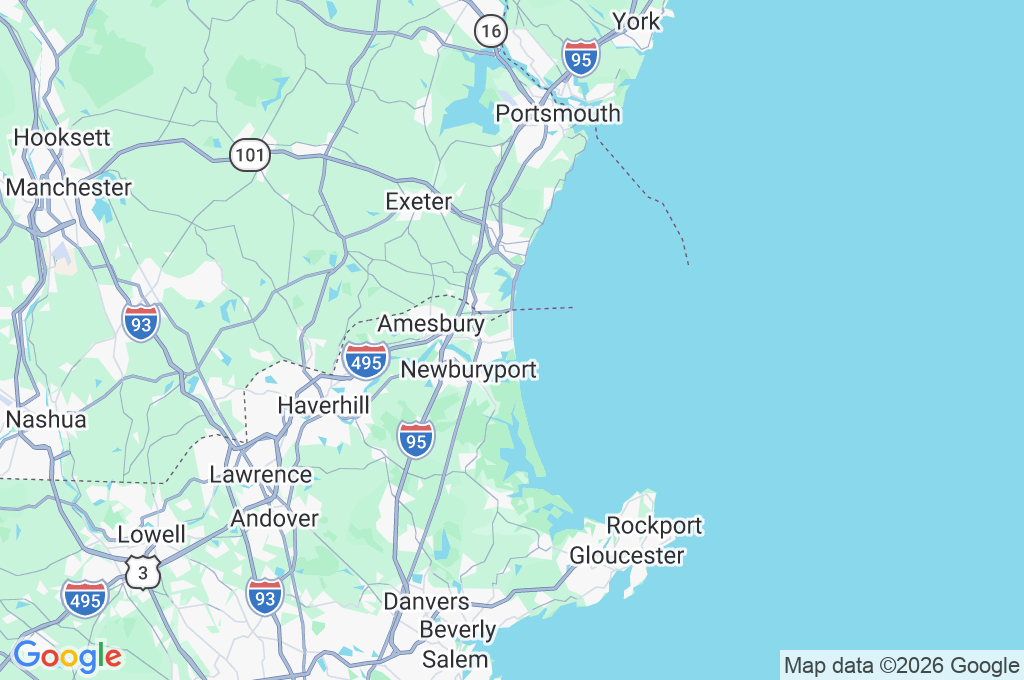 Salisbury Beach Area Map Salisbury Beach Area Map