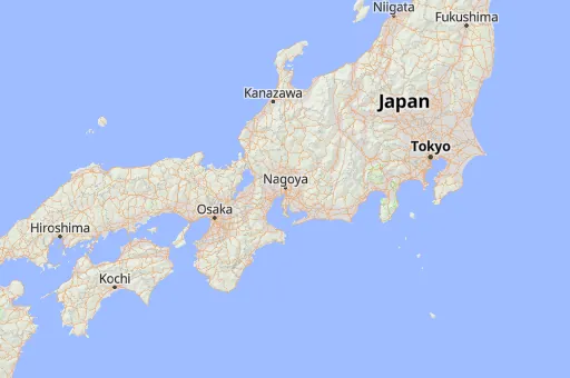 Map of Aichi