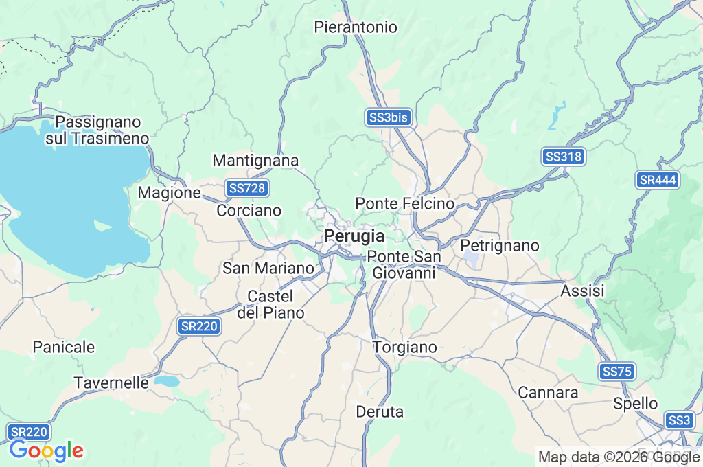 Piazza IV Novembre Area Map