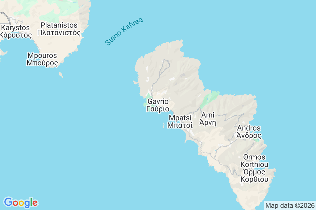 Gavrio Area Map Gavrio Area Map