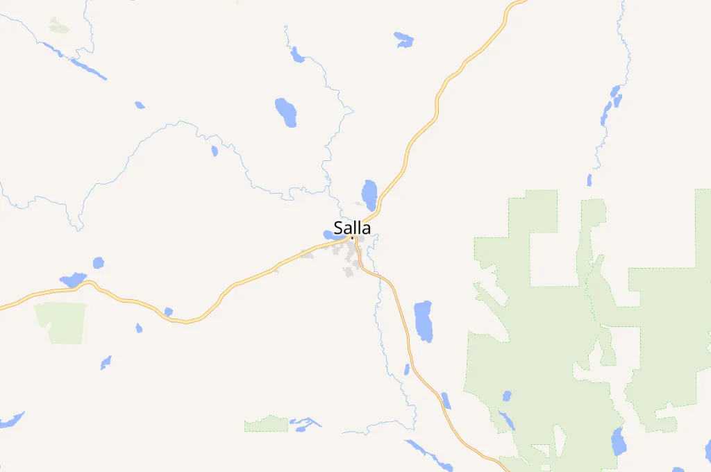 Salla Area Map