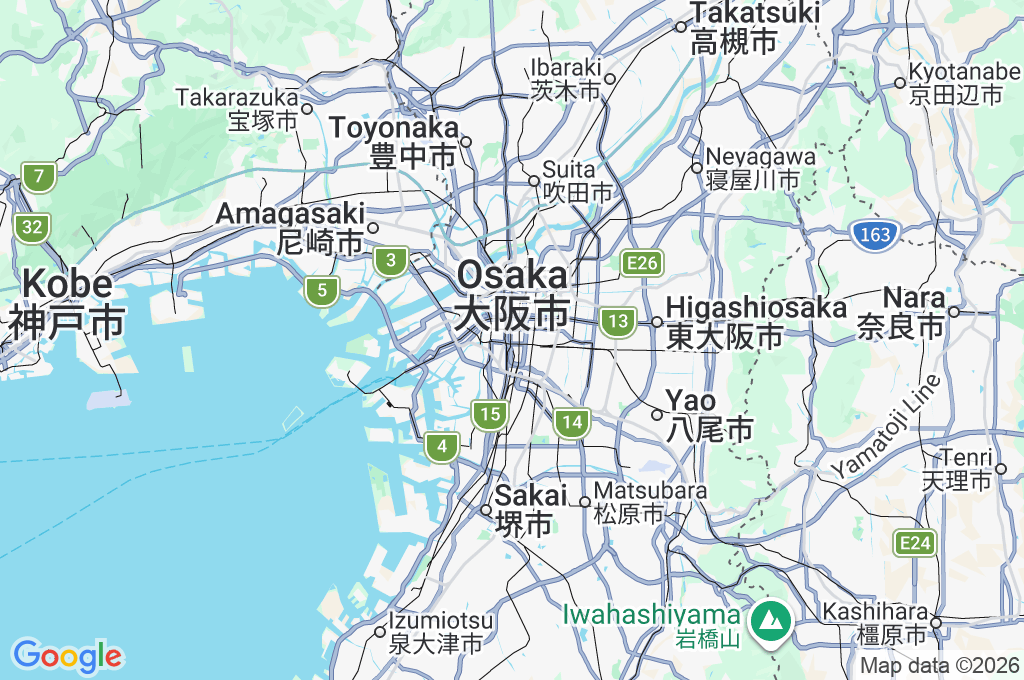 Ebisu Bridge Area Map