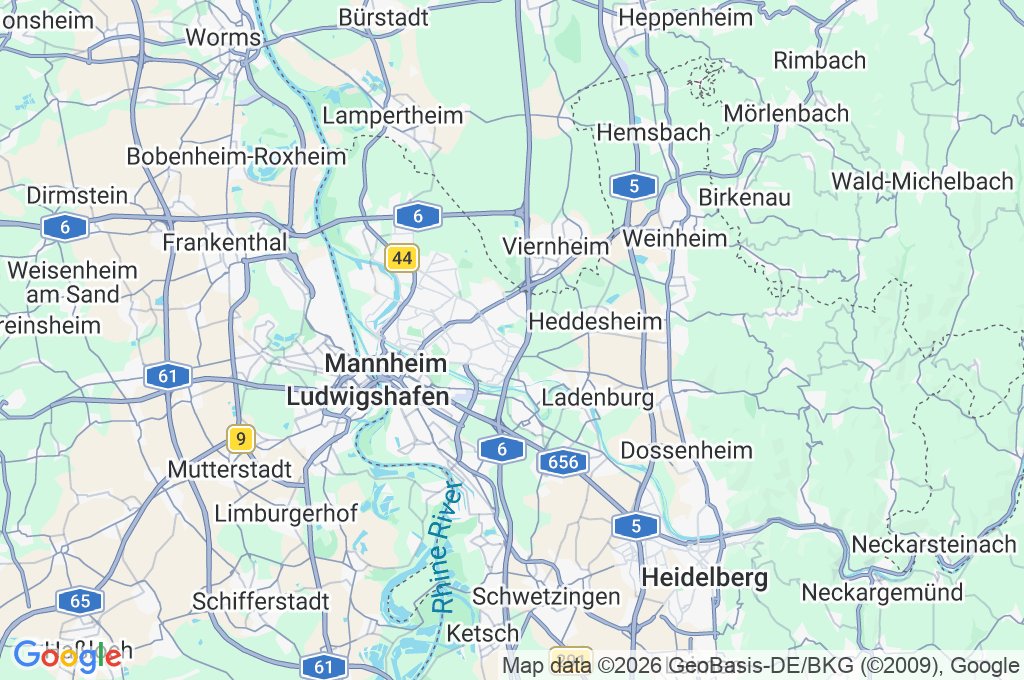 Wallstadt Area Map Wallstadt Area Map