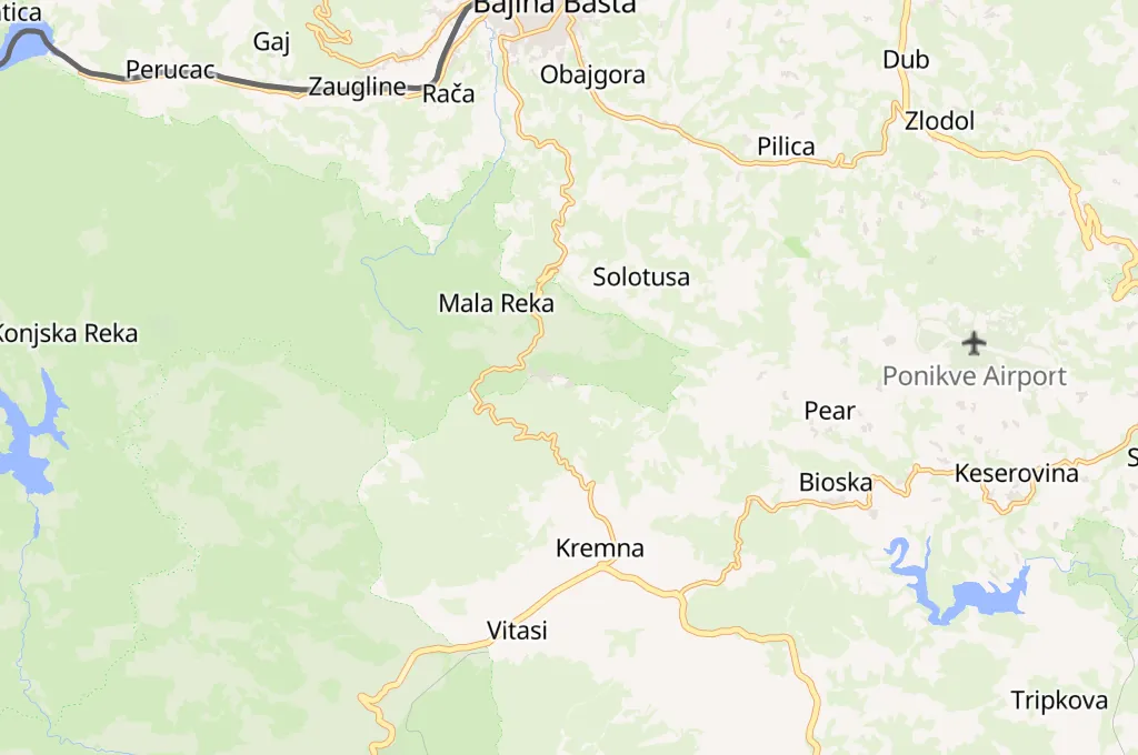Tara Area Map