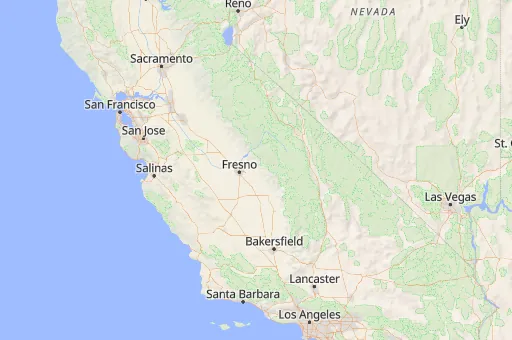 Map of California