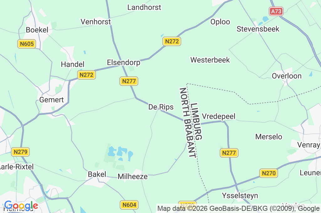 De Rips Area Map