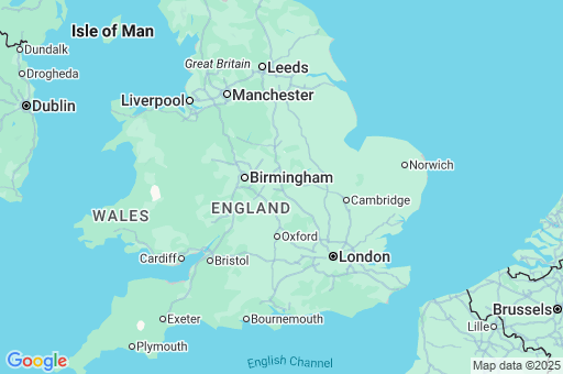 Map of England