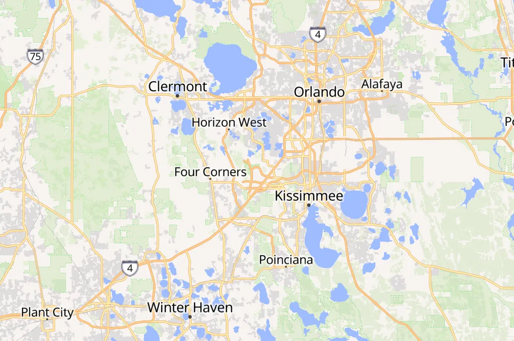 Spaceship Earth Area Map