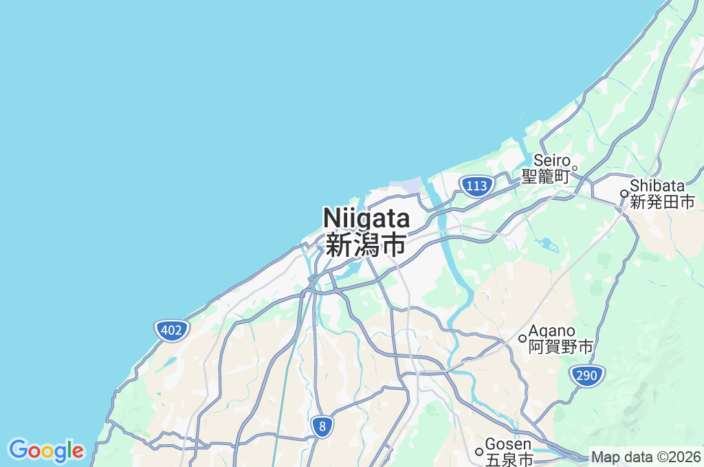 Bandai City Area Map Bandai City Area Map
