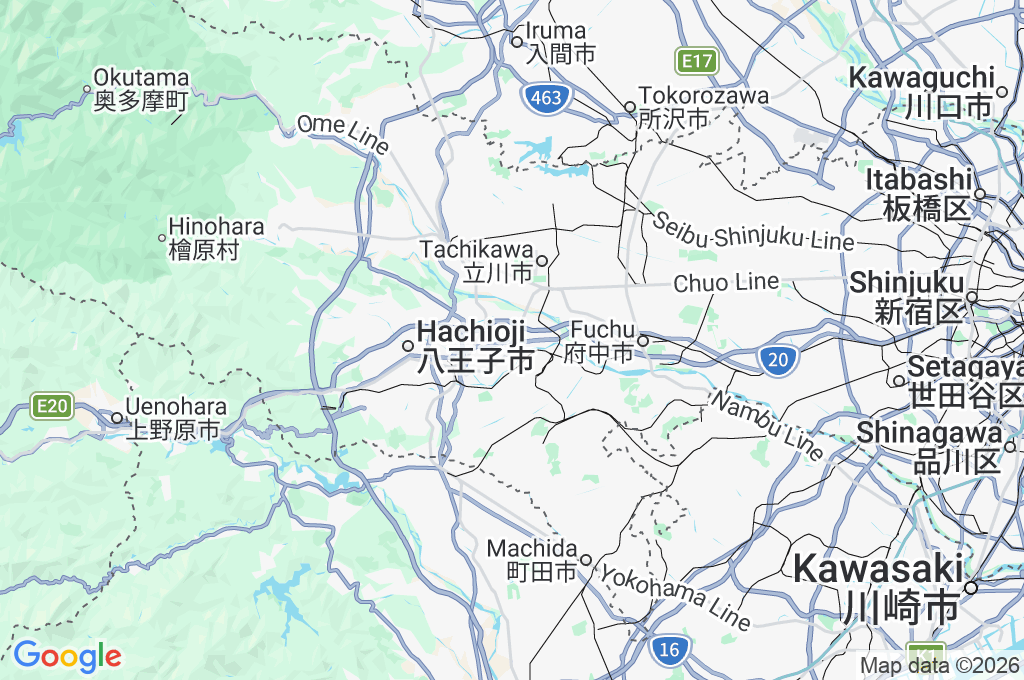 Toyoda Station Area Map Toyoda Station Area Map