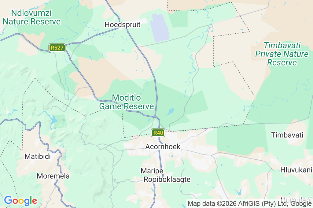 Hoedspruit Endangered Species Centre Area Map