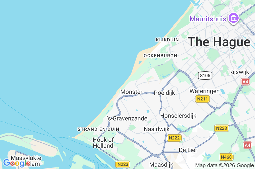 Ter Heijde Area Map
