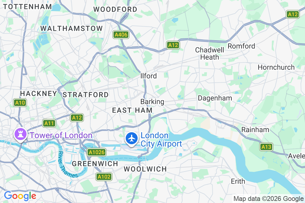 Barking Area Map