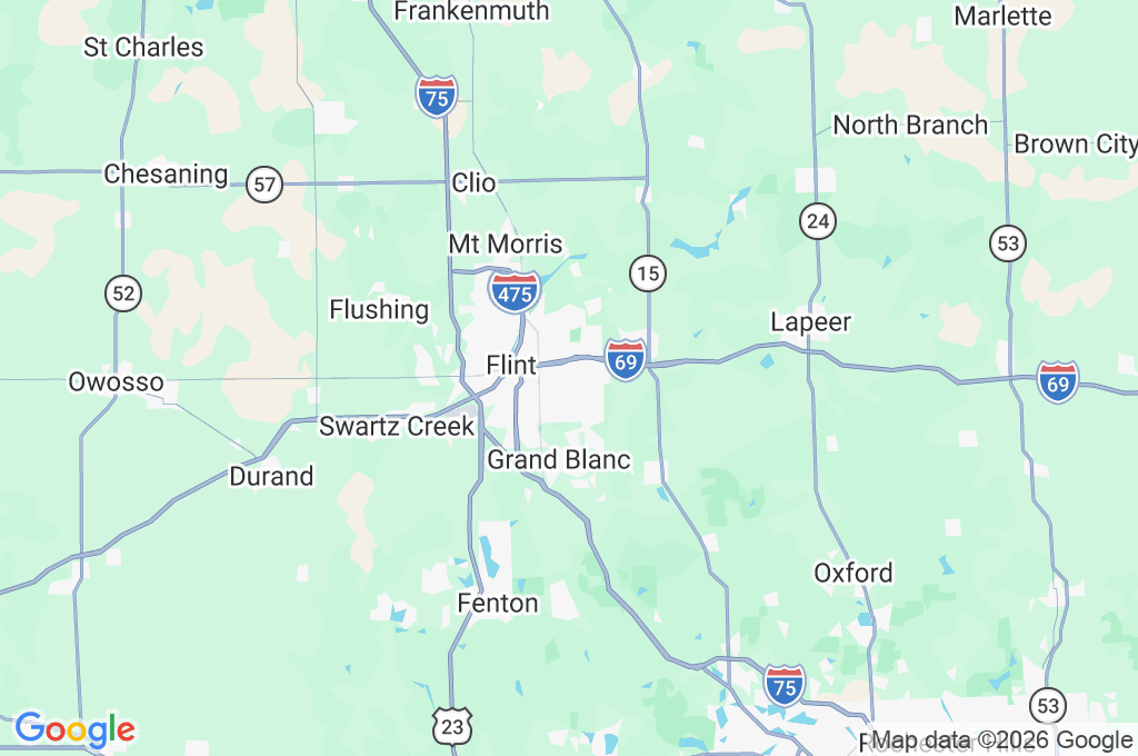 Burton Area Map Burton Area Map