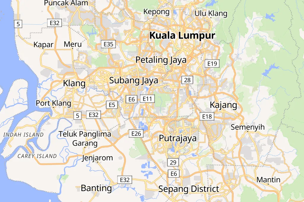 Bandar Puteri Area Map Bandar Puteri Area Map