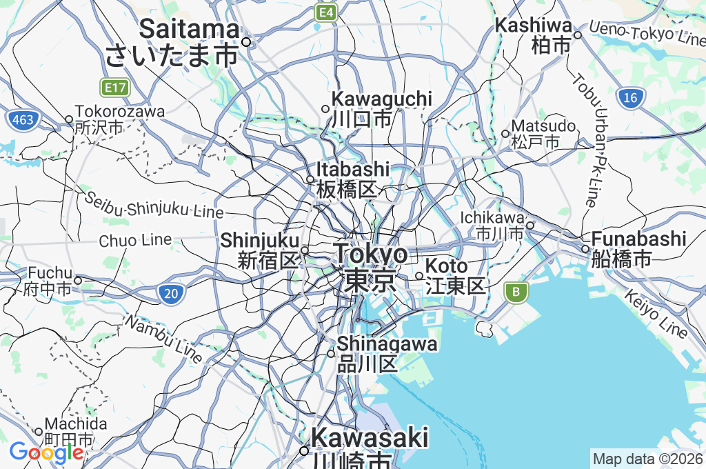 Tokyo Dome City Area Map Tokyo Dome City Area Map