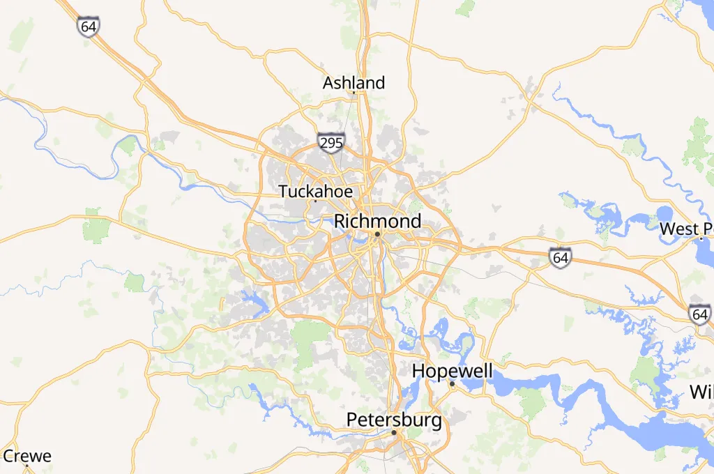 Maymont Area Map