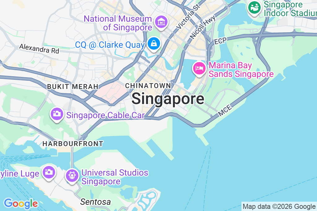 Downtown Core Area Map