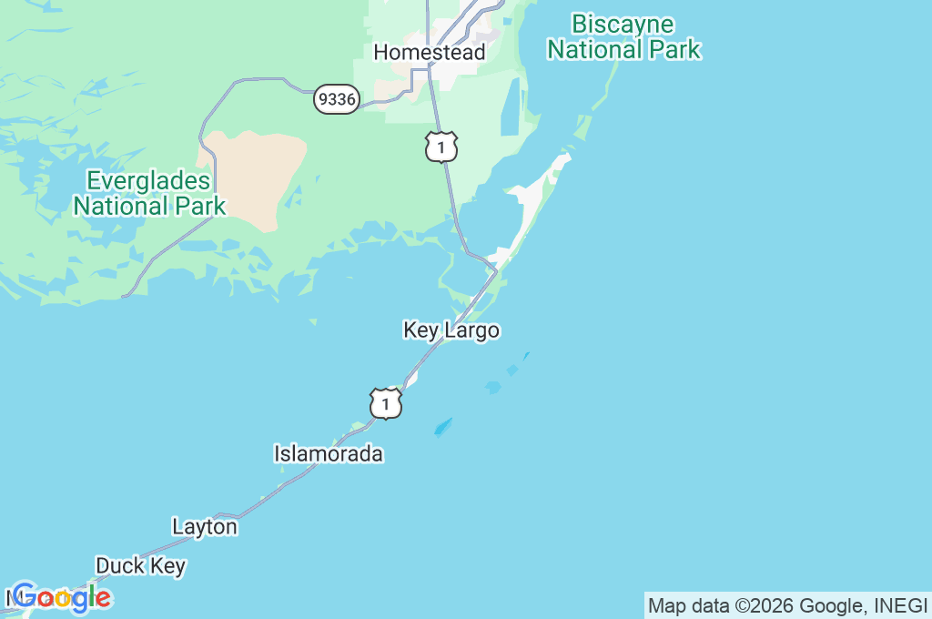 Dolphins Plus Bayside Area Map