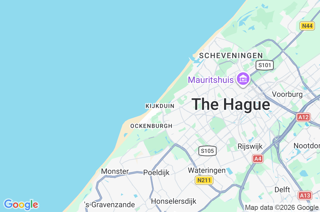 Kijkduin Area Map