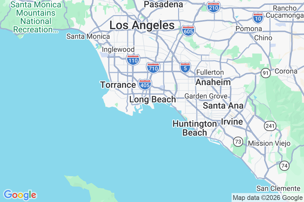 Aquarium of the Pacific Area Map